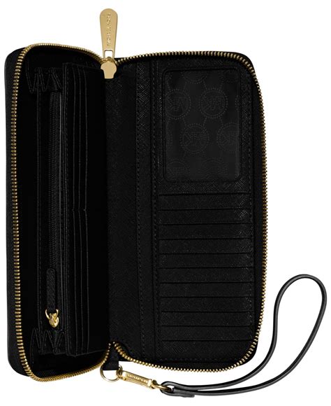 michael kors jet set continental multifunction phone wallet|continental wristlet.